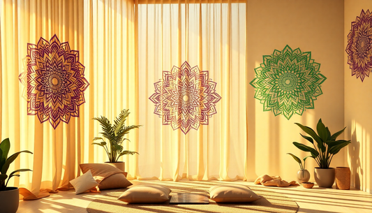 Elevate Your Space: Infusing Spiritual Serenity with Mandala Designs
