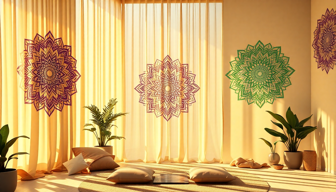 Elevate Your Space: Infusing Spiritual Serenity with Mandala Designs